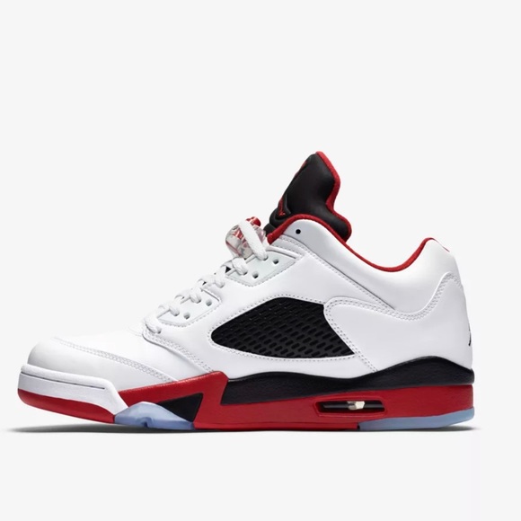 Jordan Other - NIKE AIR JORDAN 5 RETRO LOW FIRE RED